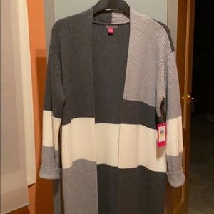 New Vince Camuto extra long cardigan/knit coat
